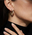 Serti Clos Earrings, Small Size