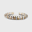 Bracelet Équation bicolore grand modèle en or 18 carats, sans diamant