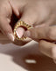 Serti Clos Ring, Large