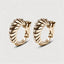 Équation Hoop Earrings, Diamonds